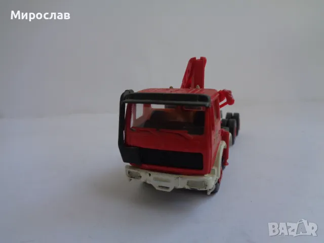 HERPA? H0 1/87 MERCEDES ПОЖАРНА КРАН МОДЕЛ ИГРАЧКА КАМИОН, снимка 2 - Колекции - 47607905