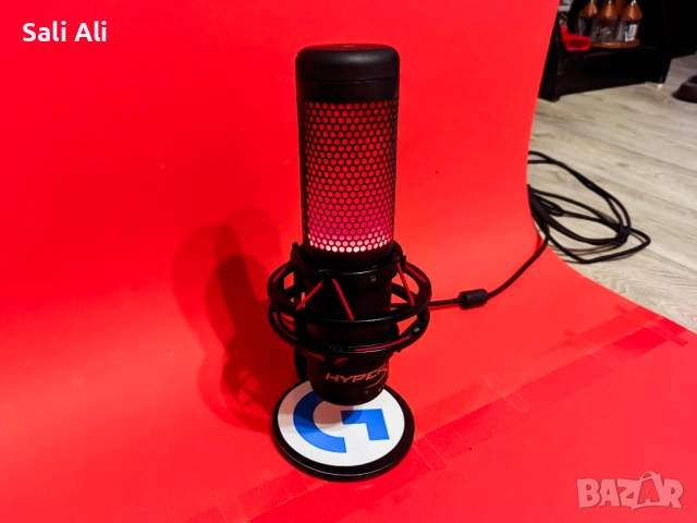 HyperX QuadCast USB Микрофон за Стрийминг, Гейминг, PC, Подкаст, снимка 8 - Микрофони - 51802590