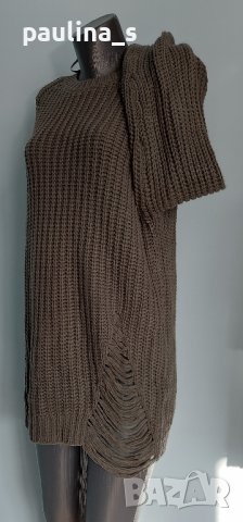 Марков поуловер тип туника "H&M" devided / голям размер , снимка 2 - Туники - 44334386