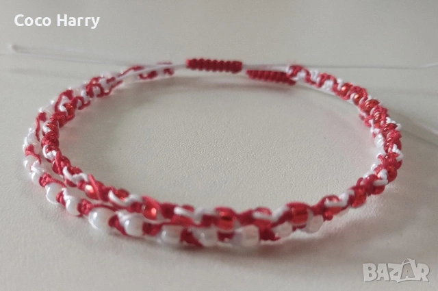 Комплект 2 мартенички,ръчно изработени, снимка 3 - Български сувенири - 53292424