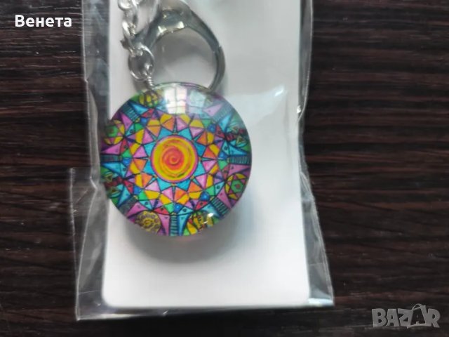 Стъклени красиви ключодържатели🥰, снимка 5 - Други - 50239570