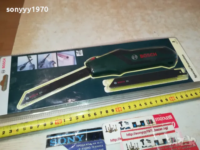 bosch-swiss made-мини трион с ножчета за саблен 0412240856, снимка 3 - Други инструменти - 48217871