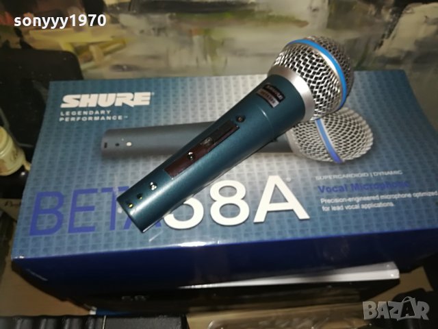 shure комплект-beta sm58s-внос швеицария, снимка 5 - Микрофони - 29088255