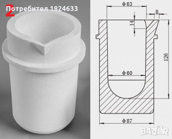 Пота чаша за топене на метали, клещи , снимка 7 - Клещи - 31832581
