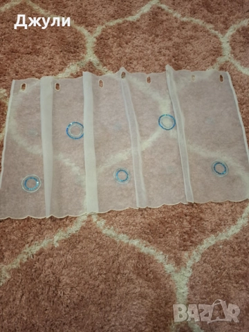 Перденце с пайети , снимка 3 - Пердета и завеси - 52381843