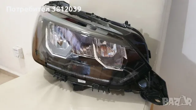 Оригинален десен FULL LED фар за Peugeot 208 II /Пежо 208 (лед 2019г.), снимка 2 - Части - 47382297