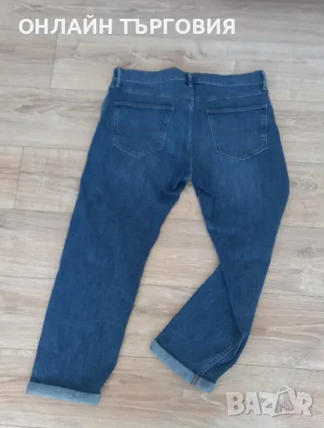 Класически мъжки сини дънки, снимка 4 - Дънки - 48763936