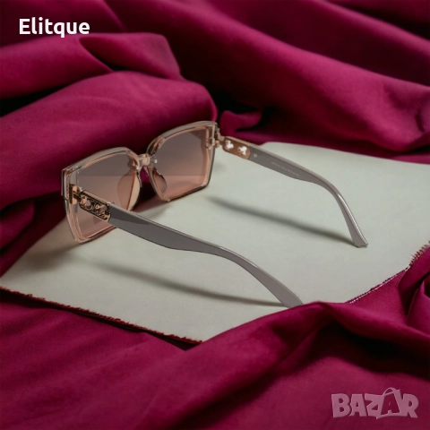 Модерни дамски слънчеви очила Super Golden Sun - луксозен дизайн YJZ111/YJZ112, снимка 5 - Слънчеви и диоптрични очила - 52889082