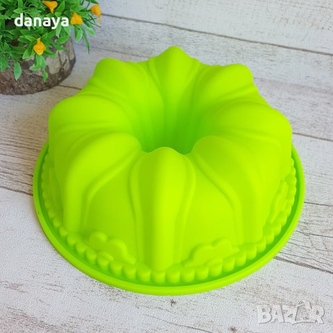 3002 Силиконова форма за кекс Цвете, снимка 3 - Форми - 37631120