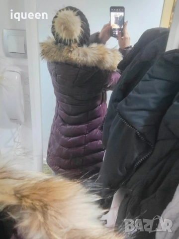 Яке с естествен косъм лисица, снимка 4 - Якета - 52830407