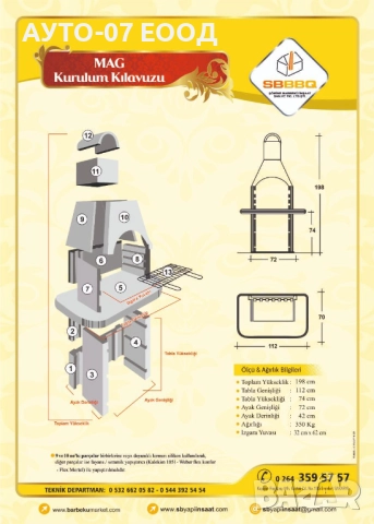Градински барбекюта, снимка 11 - Барбекюта - 36351389