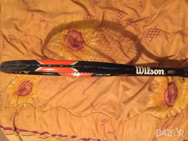 Тенис ракета Wilson burn 100 (професионална), снимка 8 - Тенис - 24223746