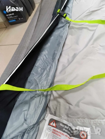 НАДУВАЕМА ТЕНТА ЗА КАРАВАНА, КАСТЕНВАГЕН, БУС ИЛИ ВАН. KAMPA DOMETIC CLUB AIR PRO 390 , снимка 11 - Палатки - 53250277