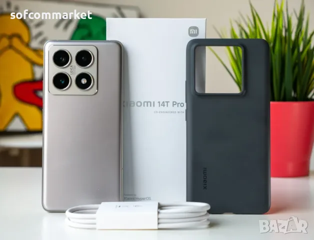 НОВ Xiaomi 14T Pro 512GB / 12GB RAM – Неизползван