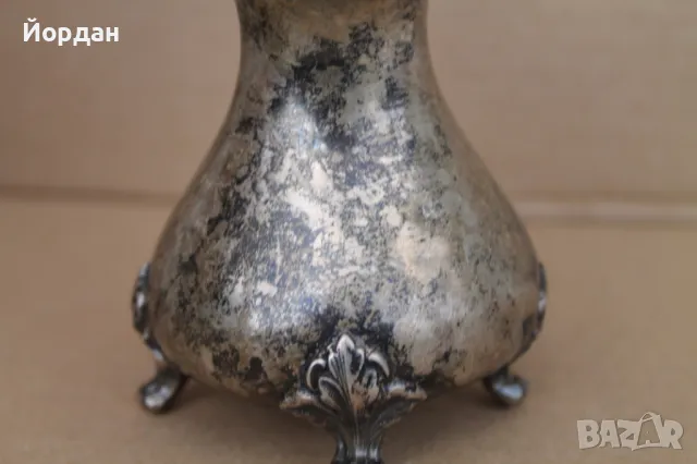 Сребърна кана за мляко, снимка 3 - Други ценни предмети - 49862308