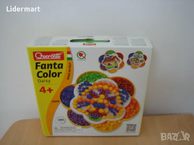 Детска мозайка - Quercetti, снимка 6 - Игри и пъзели - 47915051