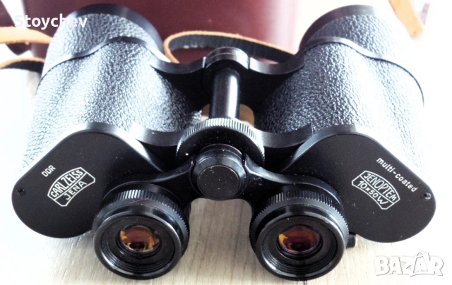 Бинокъл Carl Zeiss Jena Jenoptem Multi-Coated 10x50w 1988г., снимка 2 - Оборудване и аксесоари за оръжия - 53313086