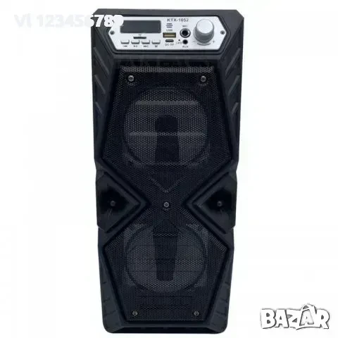 Karaoke Bluetooth Тонколона 2х4” - Ktx 1052, снимка 2 - Тонколони - 50745750