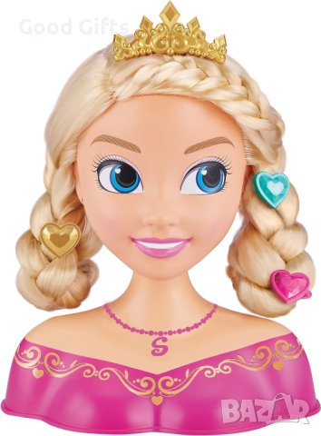 Детска Кукла глава с аксесоари за прически, снимка 6 - Кукли - 42903459