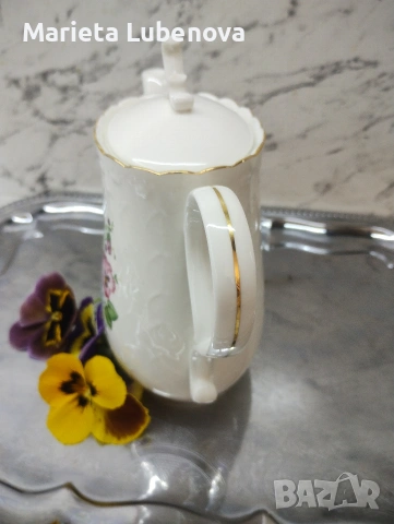 Кафенар от костен порцелан