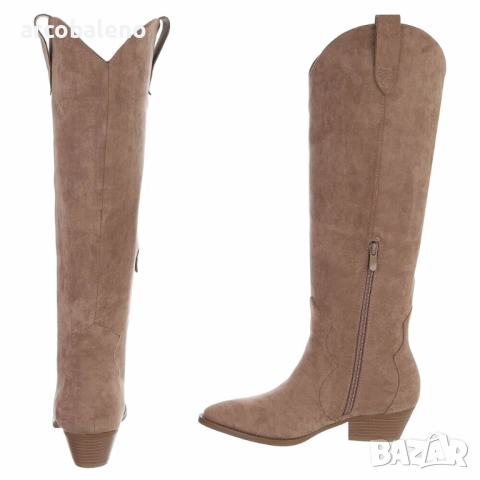 Дамски уестърн и байкерски ботуши, 3цвята , снимка 13 - Дамски ботуши - 52756213