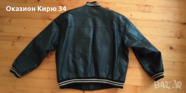 Пилотско кожено яке Fly, снимка 2 - Якета - 30239883