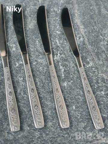 Руски трапезни ножове от едно време , снимка 4 - Прибори за хранене, готвене и сервиране - 51670585