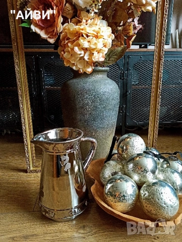 Старина луксозна кана от френска керамика, снимка 4 - Декорация за дома - 53971506