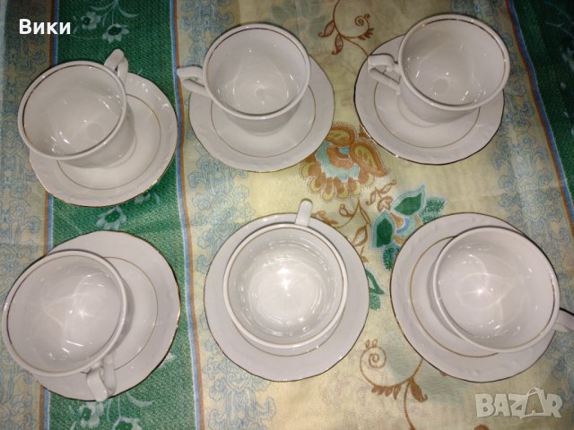 Сервиз  порцелан за кафе Изида , снимка 16 - Сервизи - 35029043