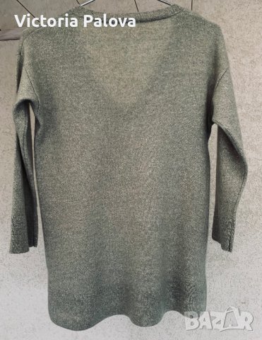 Разкошна блуза/пуловер кашмир 50% и лен50%, снимка 3 - Блузи с дълъг ръкав и пуловери - 39314272