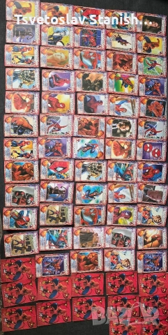Колекционерски карти на Spiderman 