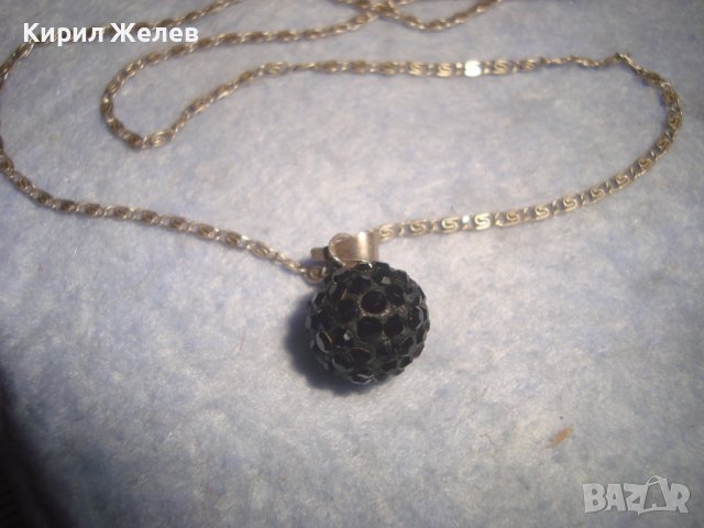 ФИНО НЕЖНО СРЕБЪРНО МАРКАЗИТЕНО КОЛИЕ СРЕБРО 925 с ВЕРИЖКА Тип ПЛЕТКА МЕЧА СТЪПКА 23292, снимка 6 - Колиета, медальони, синджири - 38352398