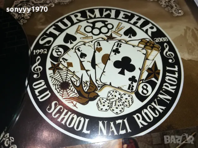 STURMWEHR OLD SCOOL NAZI ROCK N ROOLL-ORIGINAL CD-ВНОС GERMANY 2311241722, снимка 13 - CD дискове - 48079980