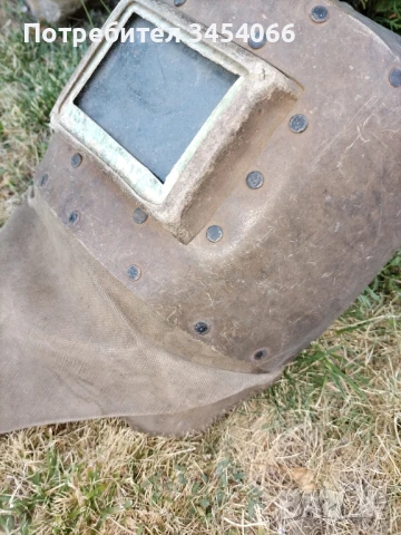 Антика-маска за заваряване. , снимка 5 - Антикварни и старинни предмети - 51322844