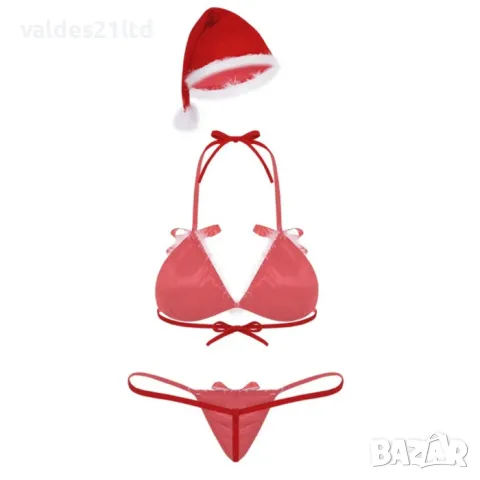 Еротичен новогодишен сет бельо, снимка 8 - Бельо - 43430121