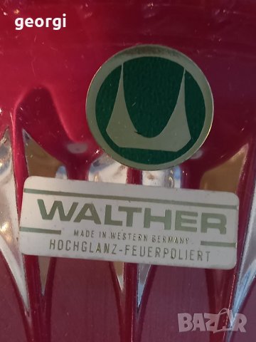 Немско плато ордьовър Walther glass    13/3, снимка 5 - Прибори за хранене, готвене и сервиране - 35136145