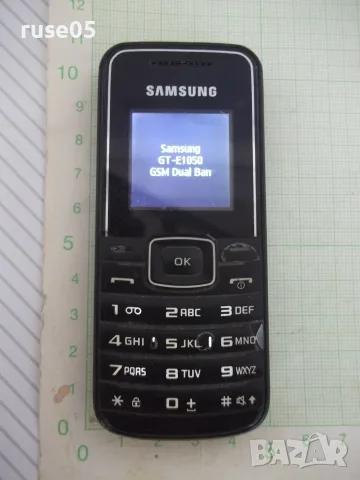 GSM "SAMSUNG GT-E1050" работещ, снимка 3 - Samsung - 56087960