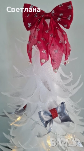 Ръчно изработена елха за декорация , снимка 3 - Декорация за дома - 52143261