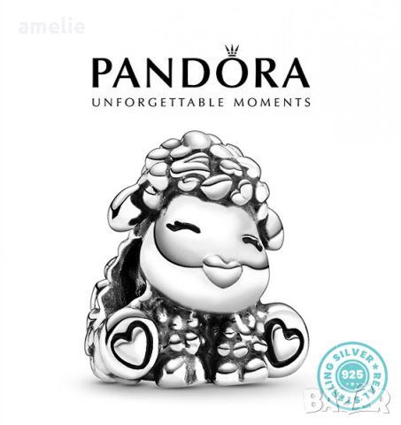 Талисман Пандора сребро 925 Pandora Patti the Sheep. Колекция Amélie