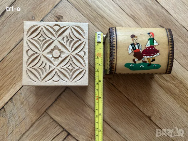 Малки дървени кутийки за съхранение на бижута и съкровища, снимка 4 - Други - 48973074