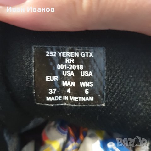 туристически Обувки Zamberlan 252 YEREN GTX® RR номер 37, снимка 14 - Други - 42610153