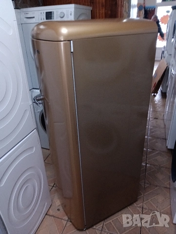 Хладилник с вътрешна камера Gorenje ретро дизайн цвят бронз с две години гаранция!, снимка 9 - Хладилници - 53346160