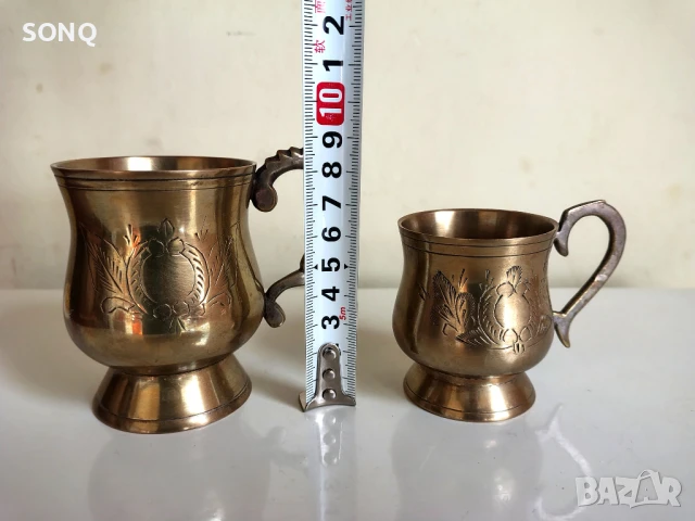 Колекционерски Бронзови Чаши, снимка 7 - Антикварни и старинни предмети - 51151583