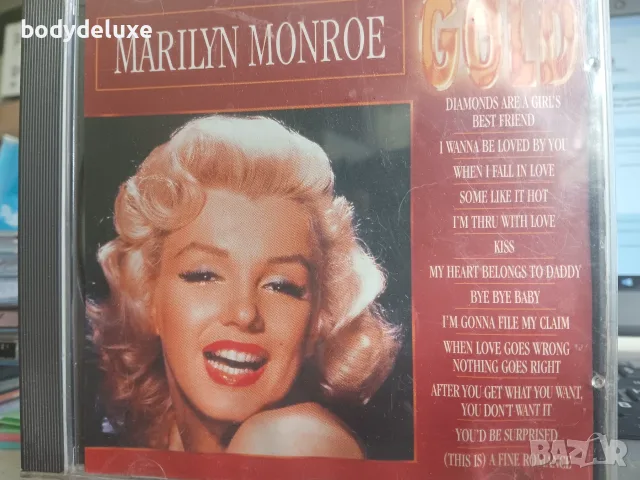 MERILYN MONROE аудио дискове, снимка 3 - CD дискове - 56406979