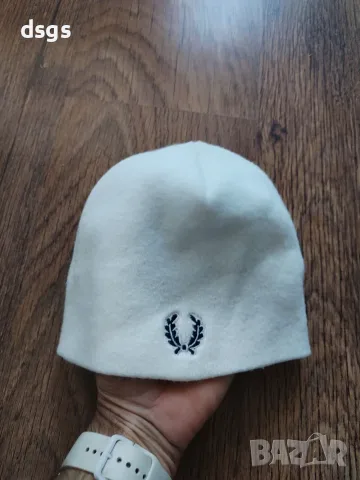fred perry - страхотна зимна шапка , снимка 2 - Шапки - 56403499