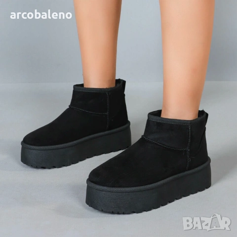 Дамски зимни боти, 4цвята , снимка 7 - Дамски боти - 53024466