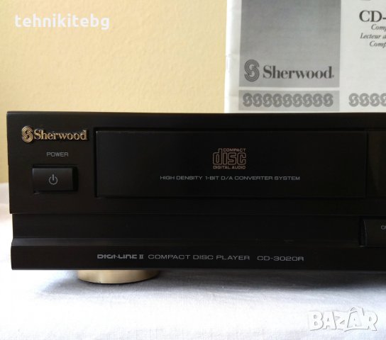 ⭐⭐⭐ █▬█ █ ▀█▀ ⭐⭐⭐ Sherwood CD-3020R - хубав CD плеър с инструкция, снимка 2 - Ресийвъри, усилватели, смесителни пултове - 34485840