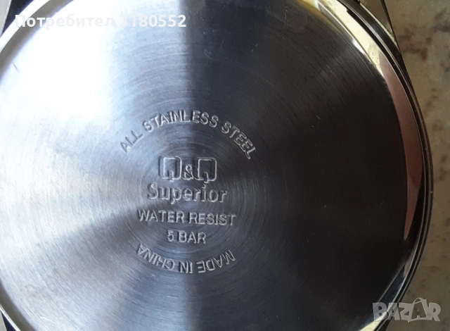 Q&Q-water resistant-мъжки часовник , снимка 11 - Мъжки - 54298423