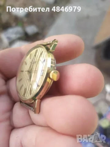 Стар позлатен руски часовник, снимка 3 - Джобни - 55980239