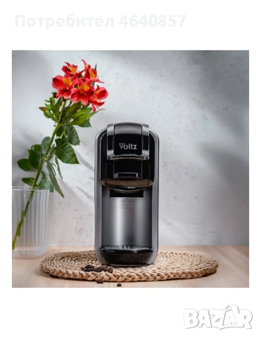 Кафемашина 8 в 1 Oliver Voltz OV51171J8R, 1450W, 0.6 л, 19 bar, снимка 3 - Кафемашини - 52350152